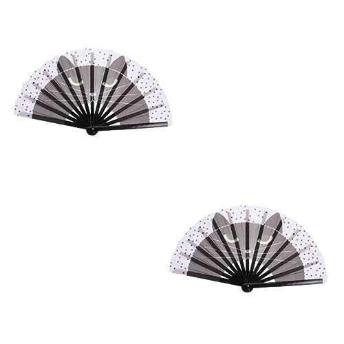 Abanico estilo japonés Alipis ventilador plegable y decoración de pared 2