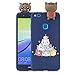 Produktbild Huiran Handyhülle Silikon Kompatibel mit Huawei P10 Lite Schutzhülle 3D Katze Hülle Slim Cute Weiche TPU Silikon Gel Schutz Rückseite Schale Bumper Frauen Mädchen Kinder Handy Case