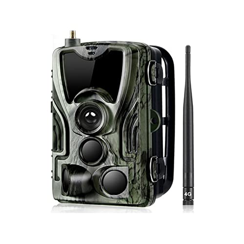 Kits de cámaras solares para rastreo, HC-801 4G / 3G / 2G Cámara de 1 6MP Cámara de sendero SMS / MMS / SMTP Trampas 0.3s Tiempo de disparo 940nm Le DS Night Vision Shooting Wild Ship para la explorac