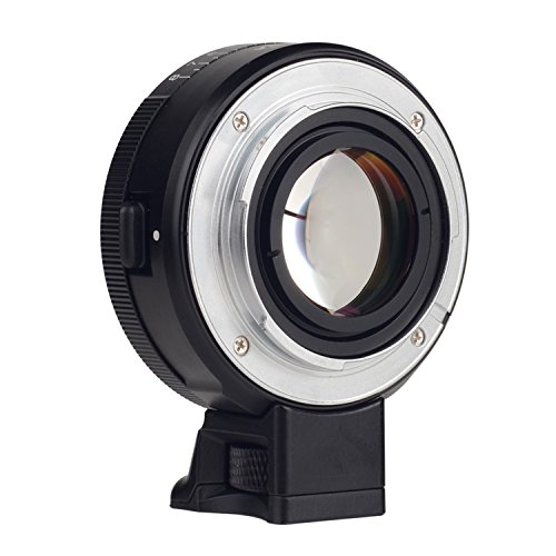 VILTROX NF-E Manual-Focus F Mount Lens Adapter Focal Reducer Speed Booster for Nikkor