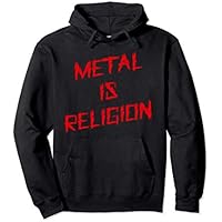 Metal Is Religion Heavy Metal Sudadera con Capucha