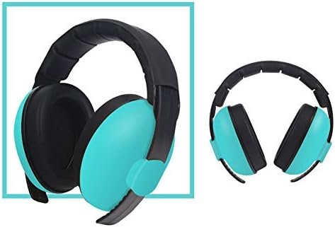 Kisbeibi Baby Ear Protection Earmuffs Adjustable Noise Cancelling Headphones Ear Hearing Protection Sound Sleep Baby Noise Reduction Earmuffs for Babies Toddlers Infants 0-5 Years