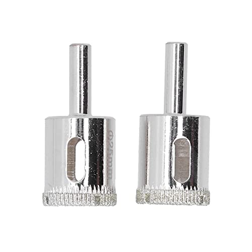 2 PCS Broca de sierra hueca para azulejos cerámicos miniatura 1