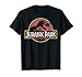 Jurassic Park Original Fossil Distressed Faded Logo T-Shirt