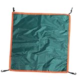 KiBcsLic Rainfly Accessory Tent Top Cover Sunproof Top Cloth Tent Tarp for Travel Backpacking, Green