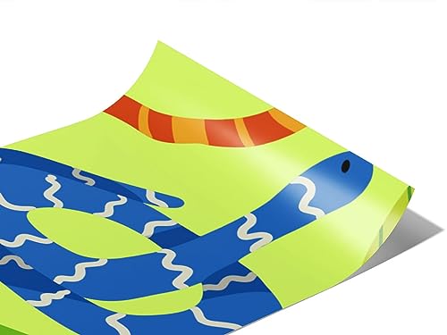 Rwraps Snake Desert Sands Gloss Vinyl Film Wrap 59in x 6in Vinyl Vehicle Car - Picture 10 of 45