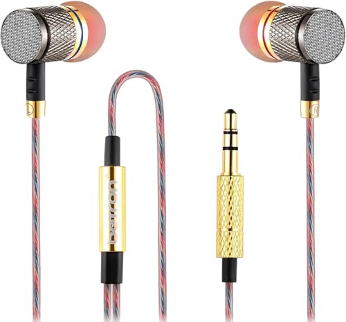 Betron YSM1000 Wired in-Ear Headphones, Noise Isolating...