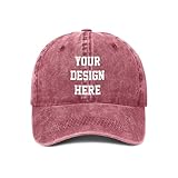 Generic Custom Hats for Men Custom Cowboy Hat Add Your Picture Logo TextDad Bulk hat Men Light Red Cowboy Hat