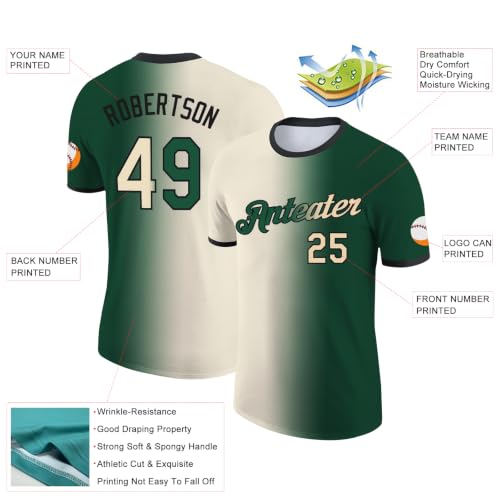 Camiseta de béisbol personalizada Fanscustom para hombres, mujeres y jóvenes, uniforme de equipo, camiseta deportiva de sóftbol miniatura 2