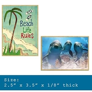 SJT ENTERPRISES, INC. Let Your Faith Be Bigger Than Your Fear - Wood Fridge Kitchen Magnet - Primitive Design - Made in USA - Measures 2.5" x 3.5" (SJT00108) SJT ENTERPRISES INC Let Your Faith Be Bigger Than Your Fear Wood Fridge Kitchen Magnet Primitive Design Made in USA Measures 25 x 35 SJT00108