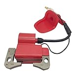 Sibaken Red Racing Ignition Coil for 2-stroke 47cc 49cc Chinese Pocket Dirt Bike Mini Moto Kids ATV Quad Baby Crosser