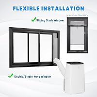 Garvee 3-in-1 Mobile Klimaanlage, 14000 BTU (9300 BTU SACC) Einheit – Ansicht 9