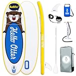 Tuxedo Sailor SUP Gonfiabile Adulti, Tavola SUP con Accessori Premium, Tavola Surf Gonfiabile Stand up Paddle Gonfiabile per Tutti i Livelli (Children Yellow)