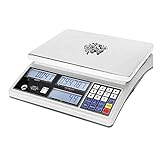 SAeWare Industria Digital Scale for Parts and Coins kg/g/lb Electronic Gram Scale Piece Counting Scale (6kg/13.2lb 0.1g)