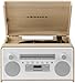 Crosley CR7024A-NA Carter 7-in-1 Bluetooth Vinyl Record Player, 3-Speed Turntable, CD Players, AM/FM Radio, Natural