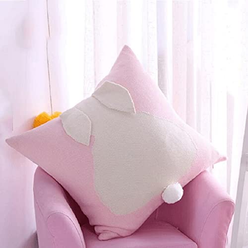 Taie d'oreiller créative coton lapin pour oreiller de lit souple - 5