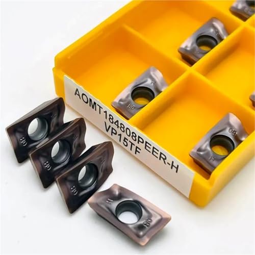 10 piezas Fresa de carburo AOMT184808PEER H VP15TF herramienta CNC miniatura 4