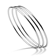 60mm silver 3 loop