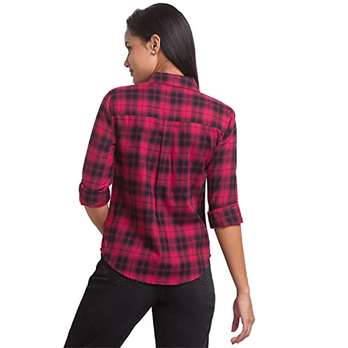 Image of Spykar Women Cotton Regular Fit Full Sleeves Shirt