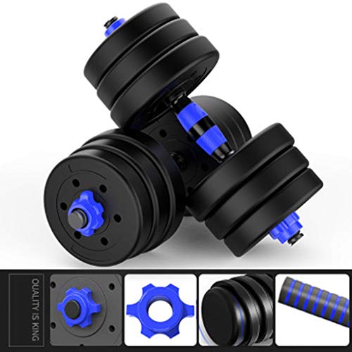 Halter Dumbbells Oefening Gewichten verstelbare Barbell Dumbbell Dual-purpose Set halters Fitness Comprehensive… - Afbeelding 5