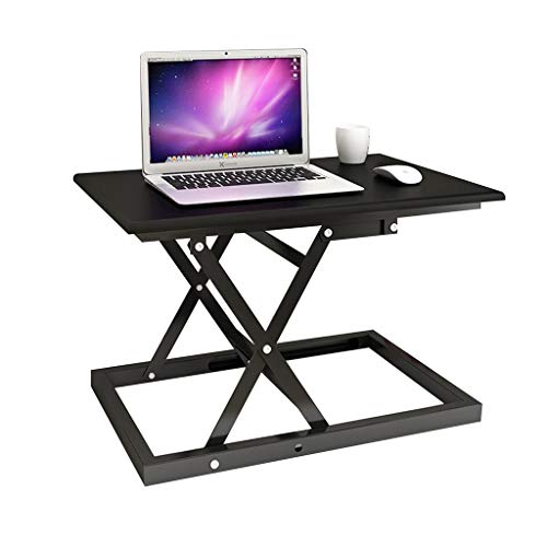 Preisvergleich Produktbild MYAOU&Laptop desk Einfacher und moderner stehender Notizbuch-Klapptisch-Ausgangsdesktop-... anhebbarer Stand-up Computer-Schreibtisch