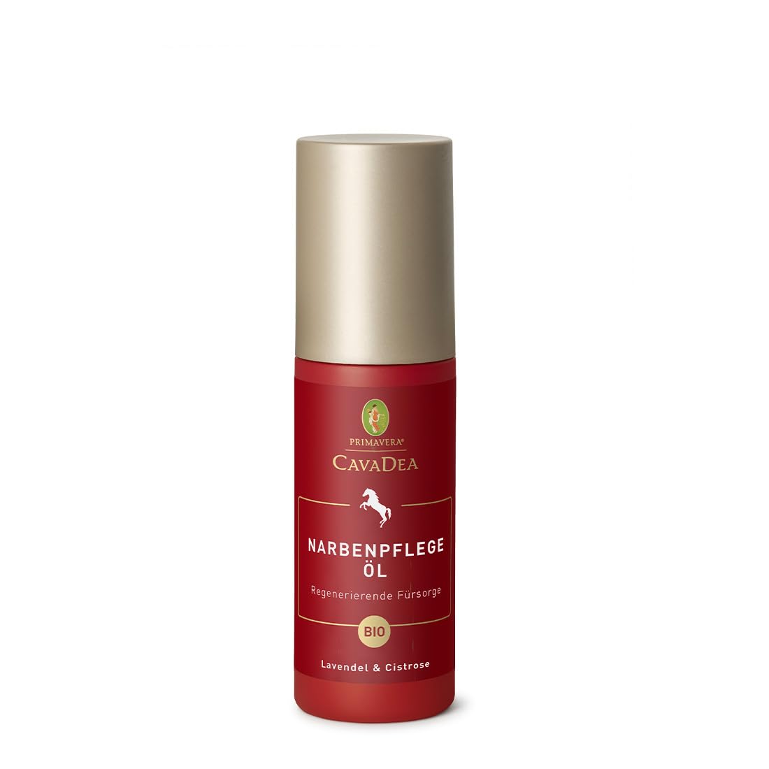 Primavera CavaDea Narbenpflege Öl Bio - hält Narben und Wundränder bei Pferden geschmeidig - 100% naturreine Ätherische Öle unterstützen wirksam die Regeneration - vegan - 100 ml