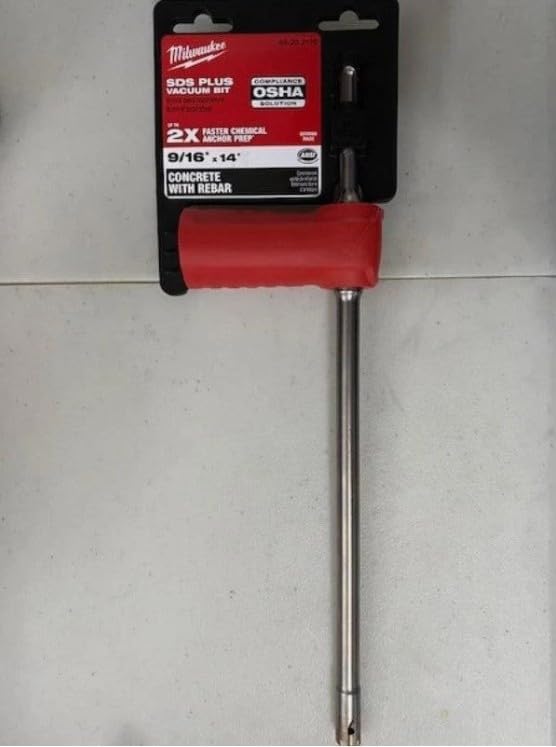 Milwaukee Electric - SDS Vacuum BIT 9/16 X 9-1/2 X 14