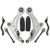 Frenzybro Suspension Kit Front Lower Control Arms w/Ball Joints Outer Inner Tie Rods End Links Bello