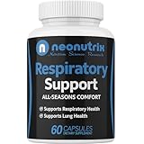 Lung Detox Cleanse Supplement for Bronchial Wellness & Natural Respiratory Support for Cigarette Smokers - Vegetarian Friendly Nasal Decongestant- 60 Capsules - Made USA by Neonutrix- Non-GMO