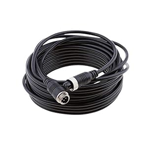 HUACANG 10m Waterdichte 4-Pin Luchtvaart Verlengkabel voor Achteruitrijcamera