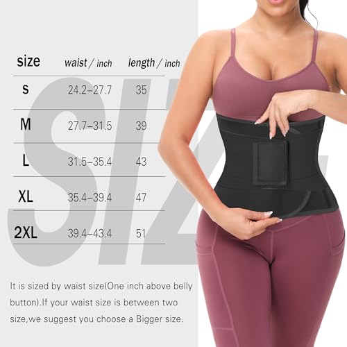 image for VENUZOR Waist Trainer Belt for Women - Waist Cincher Trimmer - Slimmin