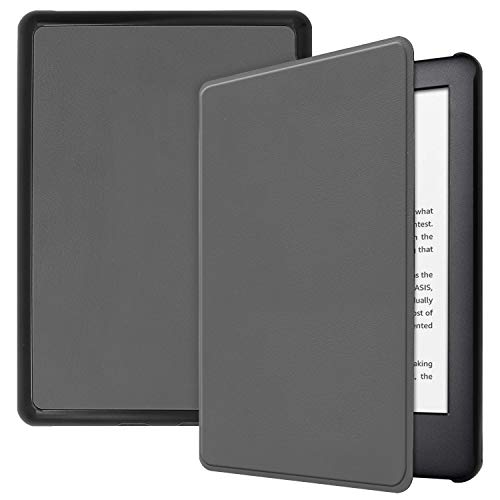 Kindle �P�[�X�yCOKOVI�z Kindle ��10���� �P�[�X NEW Kindle 2019 ���f�� �d�q���Ѓ��[�_�[�ی�P�[�X �}�O�l�b�g�@�\ �I�[�g�X���[�v�@�\�t�� ���� PU���U�[ (�O���[)