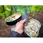 Camping Cookware Mess Kit, 1.1L, black - Image 7