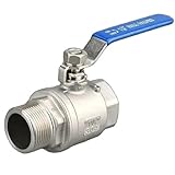 Photo Gallery valvola a sfera in acciaio inox 304 a due pezzi 1/4 3/8 1/2 "3/4" 1" 2" bsp femmina e maschio filettatura acqua gas olio adattatore raccordo (1-1/2") Photo Gallery valvola a sfera in acciaio inox 304 a due pezzi 1/4 3/8 1/2 "3/4" 1" 2" bsp femmina e maschio filettatura acqua gas olio adattatore raccordo (1-1/2")