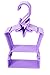 Brittany's 12 Lavender Star Hangers Compatible with American Girl Dolls- 18 Inch Doll Clothes Hangers- Hang Tops and Bottoms