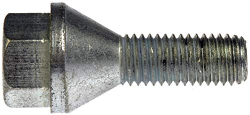 Dorman 610-412 M12-1.75 Wheel Bolt - 19mm Hex, 28mm Thread Length Compatible with Select Volvo Models, 10 Pack
