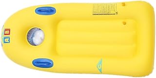 Brinquedo de prancha de surf para crianças - Bodyboard inflável para crianças com alças ergonômicas | Brinquedo de prancha de surf leve e flutuante para crianças, meninos e meninas Ngumms