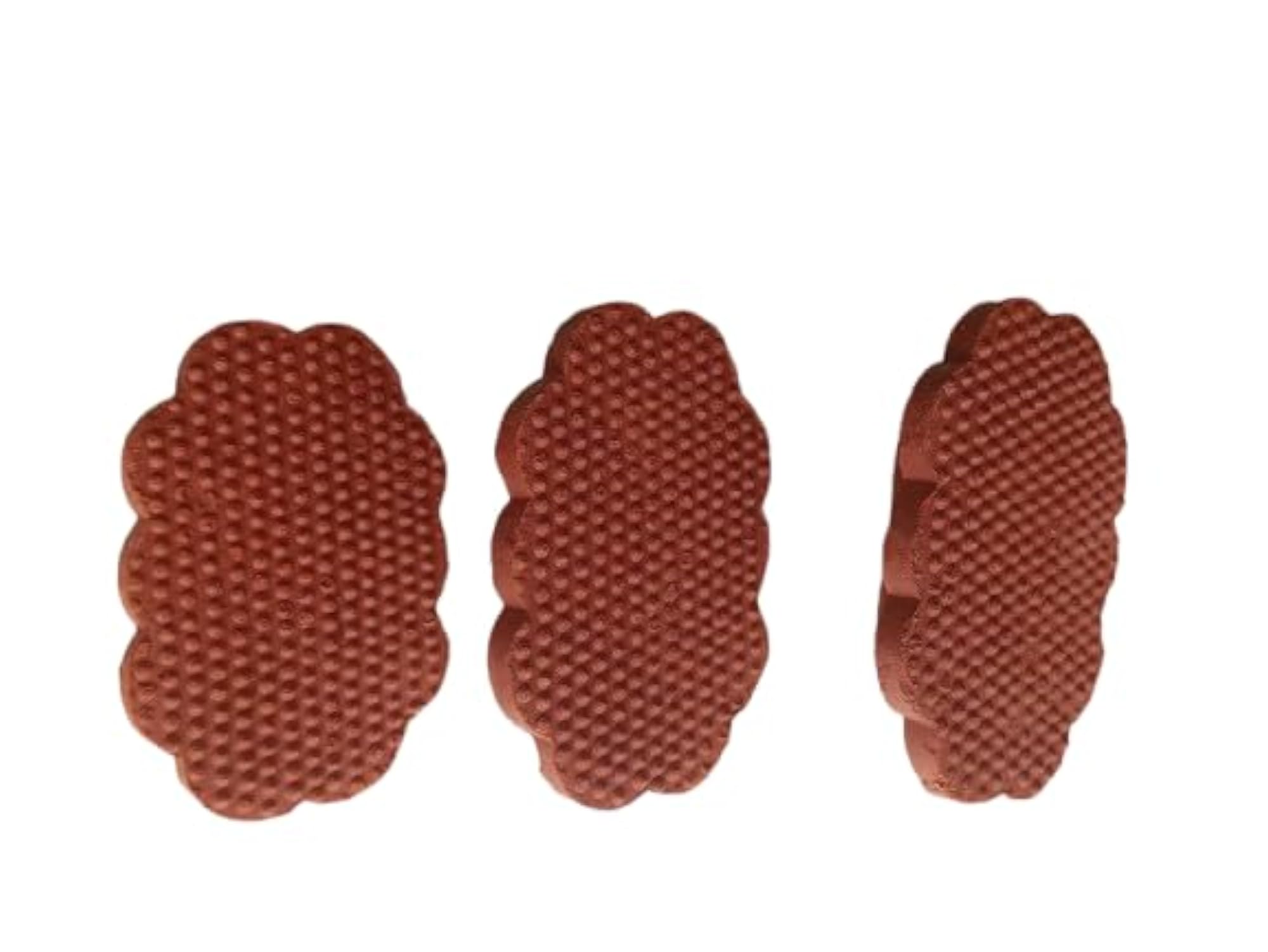 Traditional Indian Foot Scrubber, Terracotta, Pack of 6