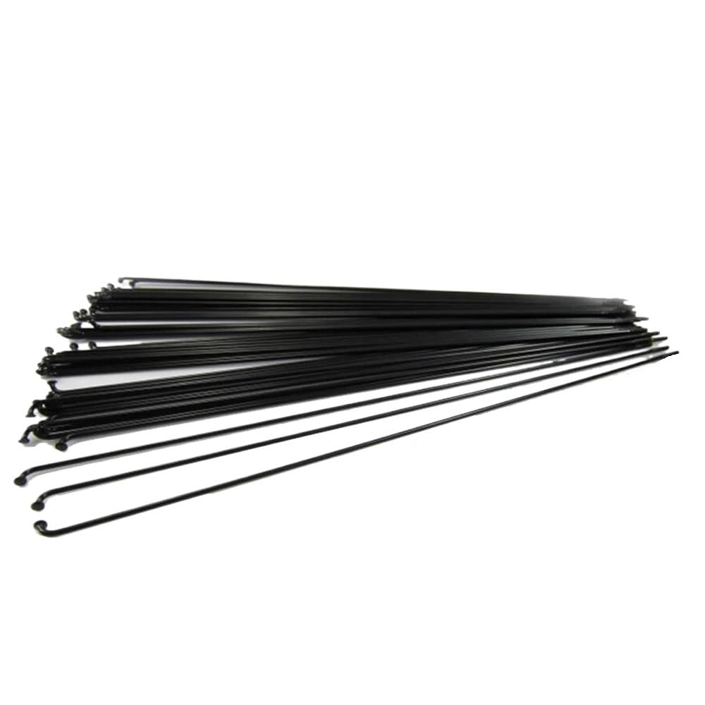 Flessibile Nero 170mm-290mm Bici Da Strada Per La Bicicletta Raggi In Acciaio Inox Raggi Nippli Ciclo Raggi