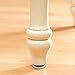 SoftTouch Screw In Leveling Glides for Straight Wooden Furniture Legs - 1-1/16