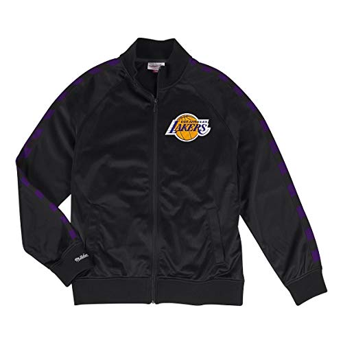 Mitchell & Ness Jacke Track Jacket NBA Los Angeles Lakers, Schwarz , XL