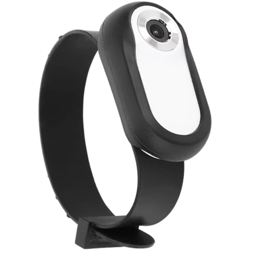HD 1080P Collare per Cani con Localizzatore, WiFi, Collare con Telecamera per Gatti, con Registrazioni Video, Regalo per Gatti e Cani, Nero