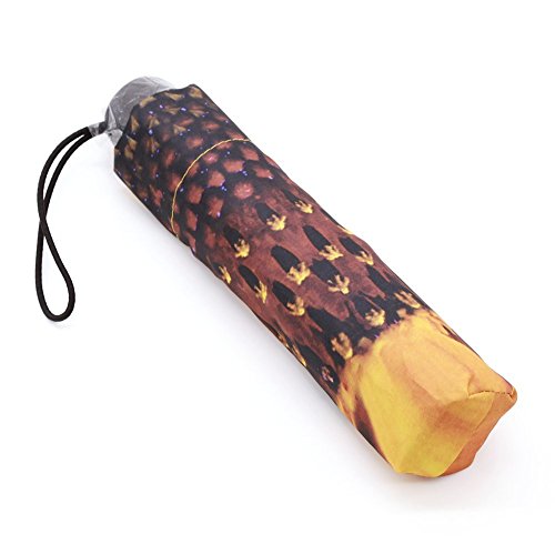Nvlfhy Sunflower Umbrella Manual Three Folding Windproof Opening And Closing Anti-Ultraviolet Sun Umbrella #TOP6