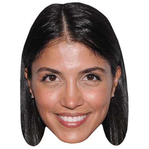 Bild: Nazneen Contractor (Smile) Maske aus Karton f�r 8,97 EUR (-67%) statt 7,99 EUR bei amazon.de