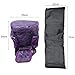 Crystal Bowl Storage Bag, Portable Music Bowl Storage Bag Crystal Singing Carrying Case with 2 External Pocket Dual (8in Camo) Crystcase