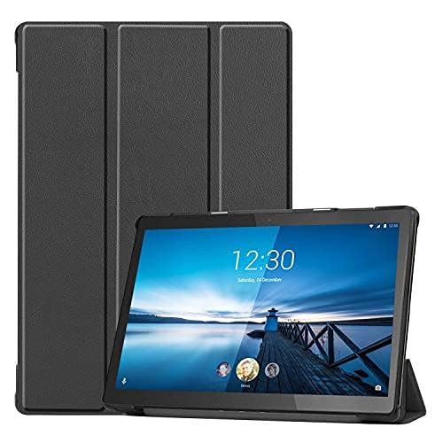 HARITECH Premium Series Leather Flip Cover for Lenovo Tab M10 FHD REL 10.1 inch (TB-X605LC/X605FC) - (Black) (B09K7XQQYM) Amazon Price History, Amazon Price Tracker