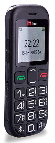 TTfone TT850 Jupiter 2: Enkel Mobiltelefon för Seniorer med Docka
