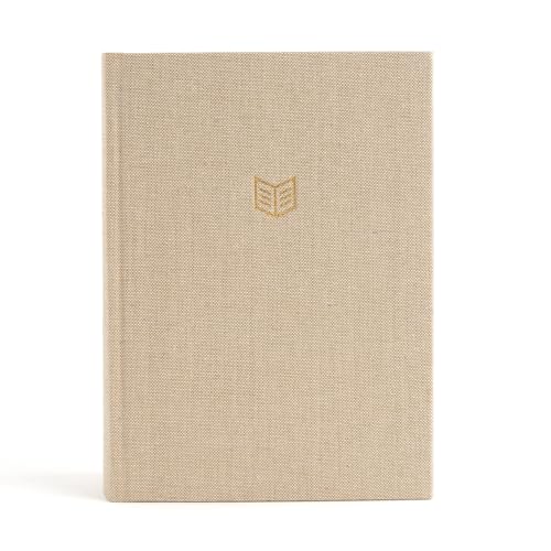 CSB She Reads Truth Bible, Sand Cloth Over Board, Black Letter, Full-Color Design, Wide Margins, Journaling Space, Devotionals, Reading Plans, Single-Column, Easy-to-Read Bible Serif Type