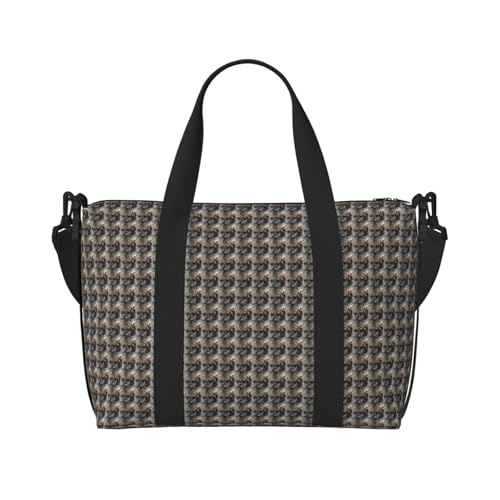 Sac de voyage Noël polyvalent grand format pour homme et femme