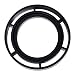 GlowShift Black Single Gauge Air Vent Pod for 2012-2016 Subaru BRZ & Scion FR-S - ABS Plastic - Mounts (1) 2-1/16" (52mm) or 2-3/8" (60mm) Gauge to Vehicle's Air Vent
